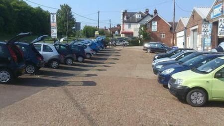 Becra Auto Care sells a wide range of used cars and commercial vehicles Used cars and commerical vehciles outside Becra Auto Care